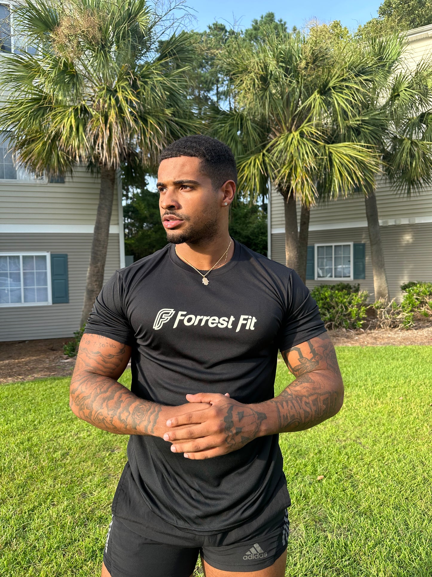 Black Performance Tee