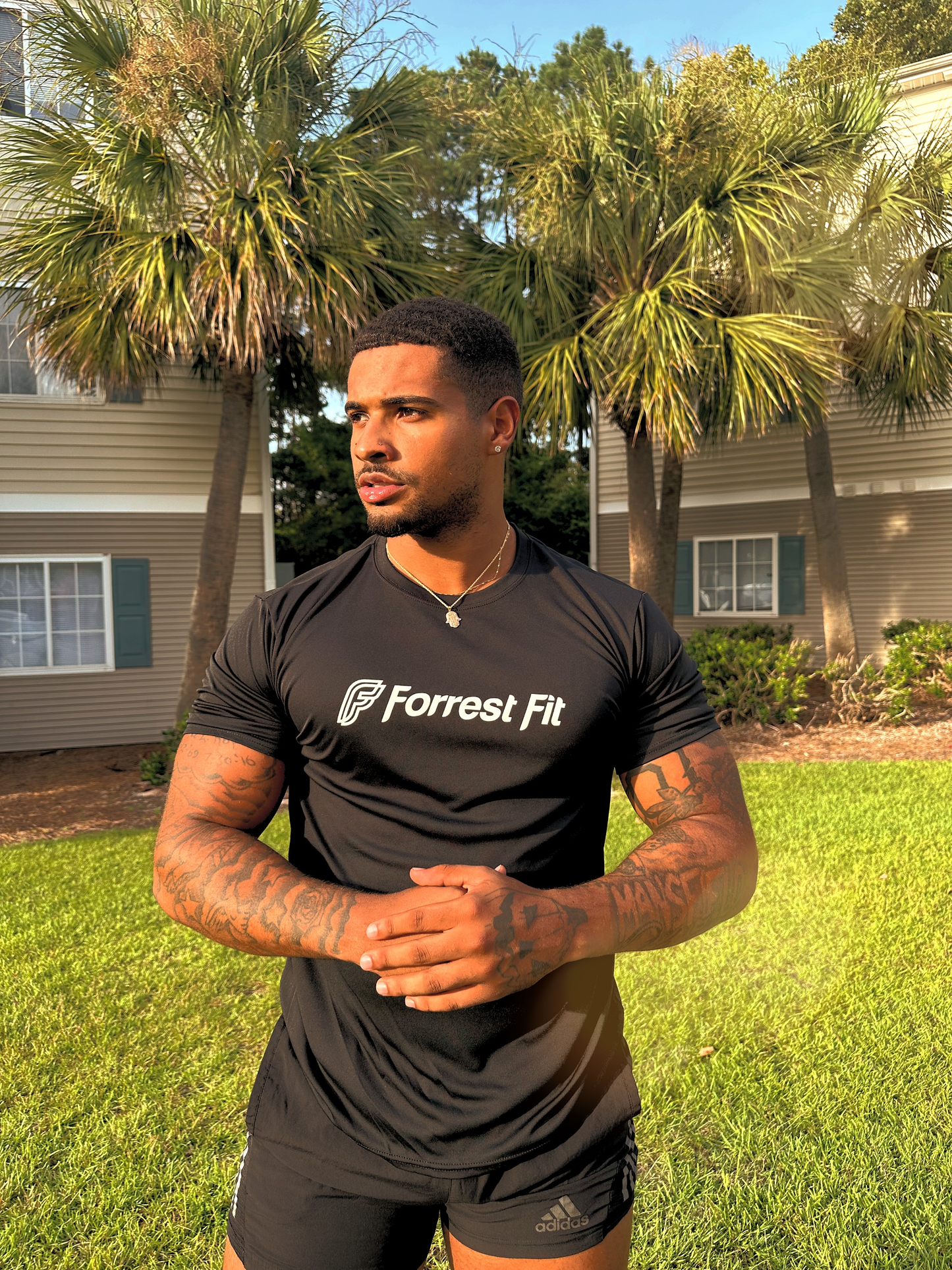 Black Performance Tee